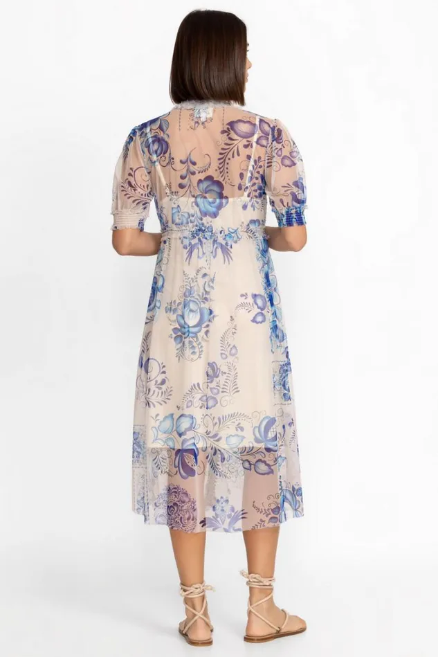 Women MAZZY RUCHED DRESS Farrowen Johnny Was Dresses Women MAZZY RUCHED DRESS Farrowen Johnny Was Dresses
