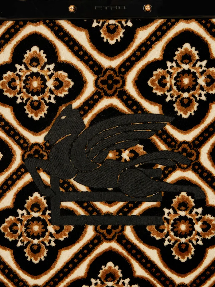 Women Medium Jacquard Love Trotter Bag Etro Shopping Bags