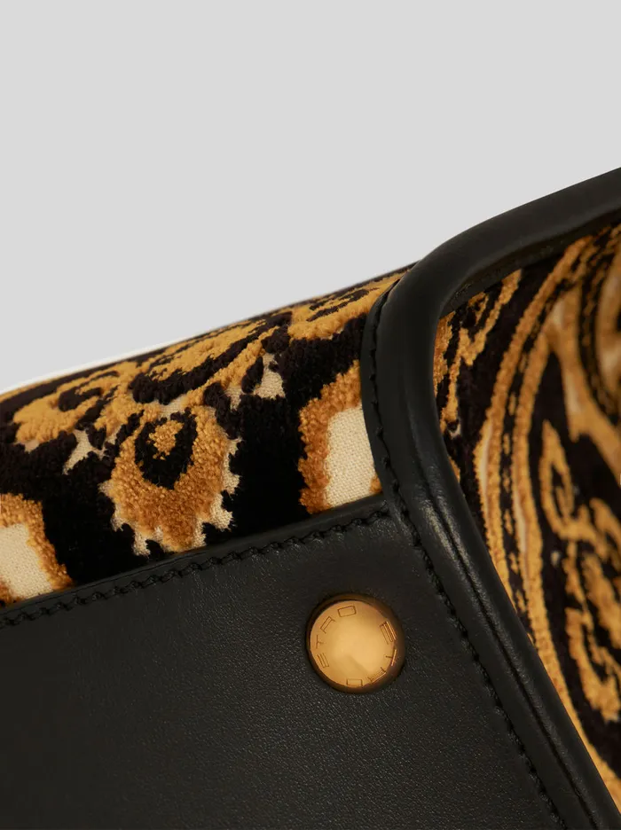 Women Medium Jacquard Love Trotter Bag Etro Shopping Bags
