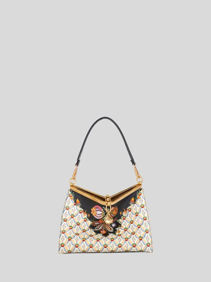 Women Medium Printed Vela Bag Etro Shoulder Bags