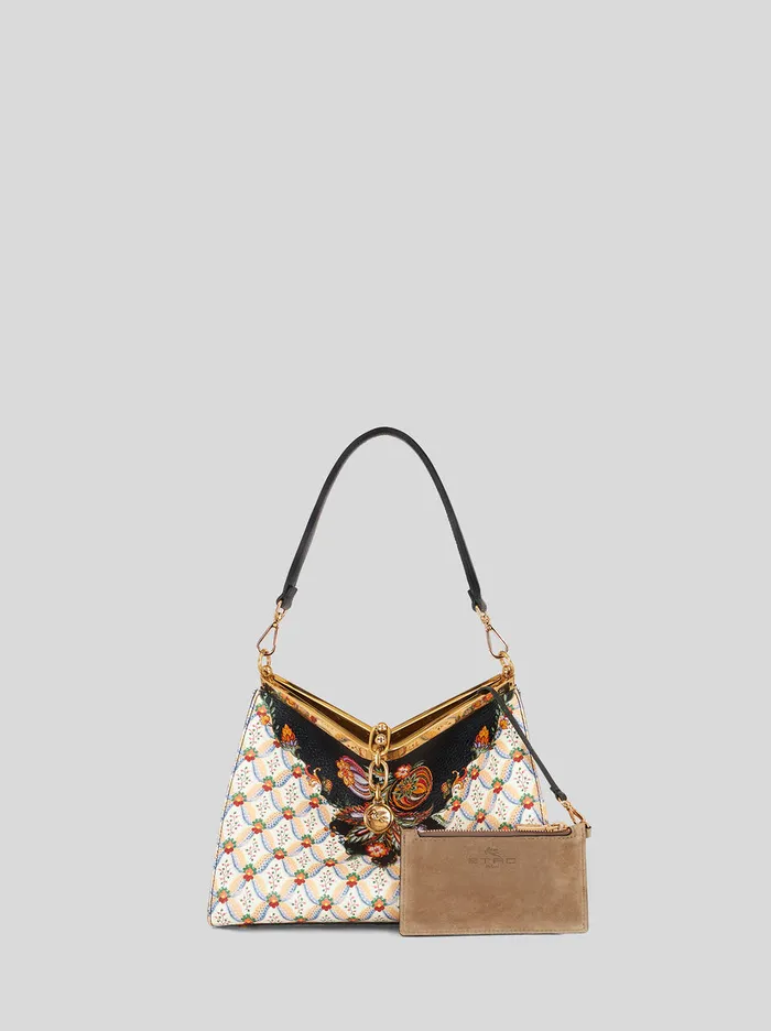 Women Medium Printed Vela Bag Etro Shoulder Bags
