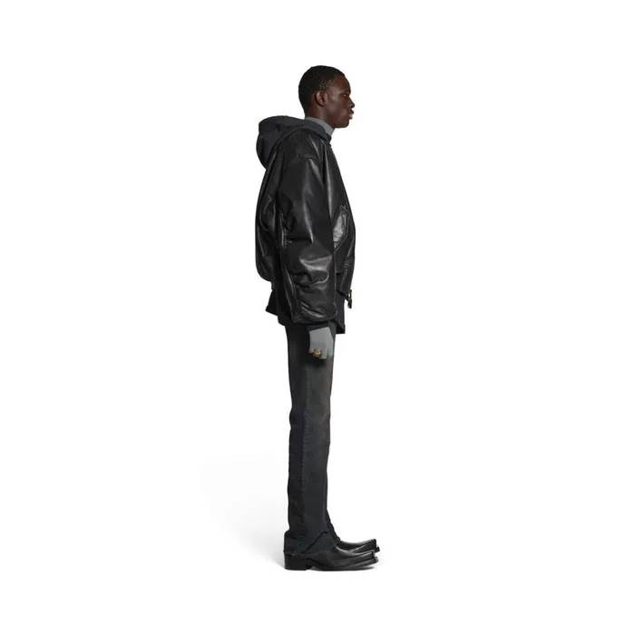 WomenMen Coats and Jackets Balenciaga Bomber In Black