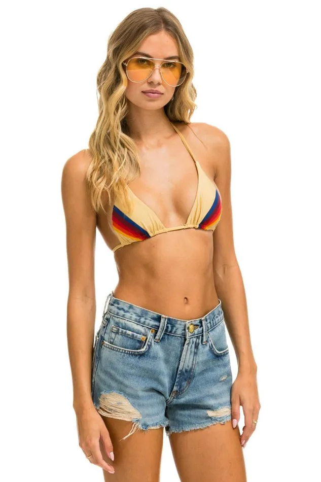 WomenMen Denim Aviator Nation Mid Rise Boyfriend Cutoff Jean Shorts 8211 Vintage