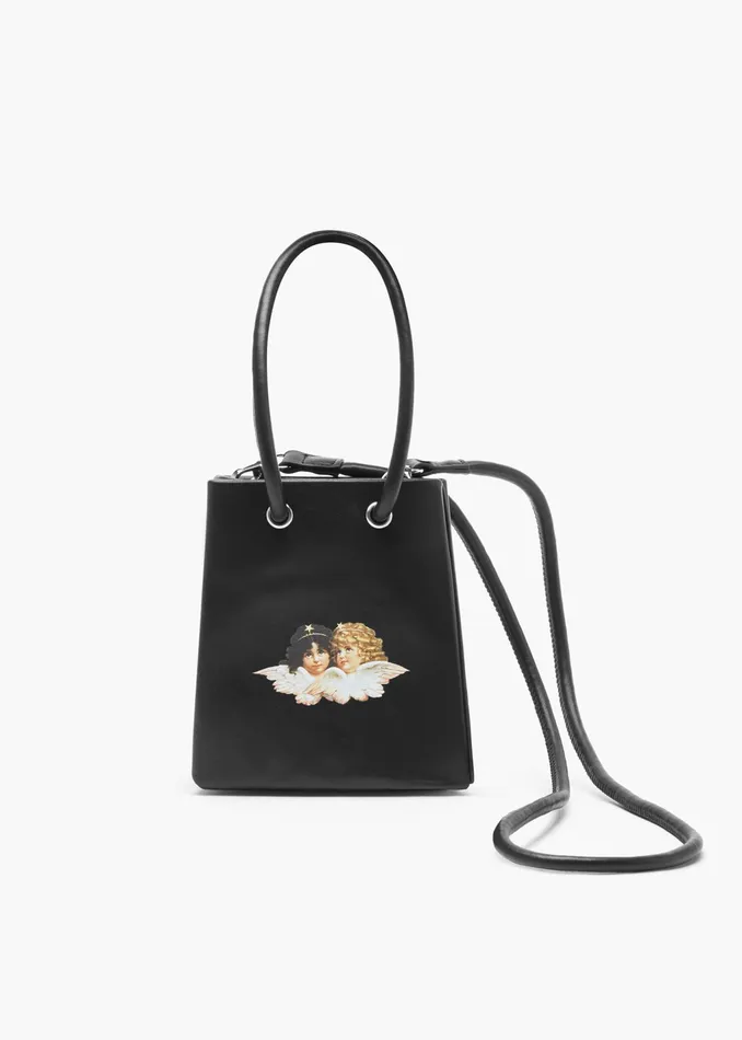 WomenMen Fiorucci Bags Angels Mini Handbag Black