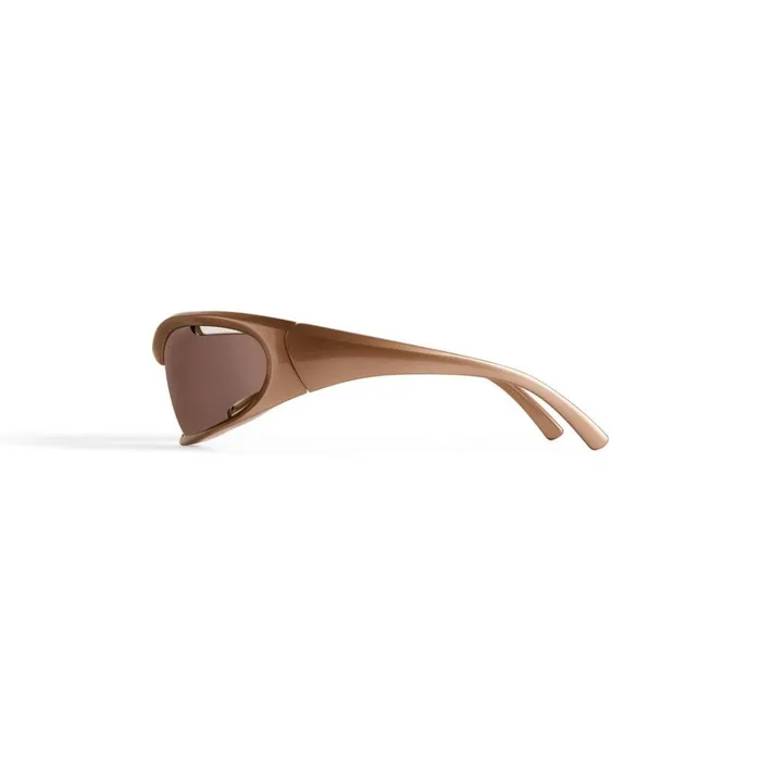 WomenMen Sunglasses Balenciaga Dynamo Rectangle Sunglasses In Green