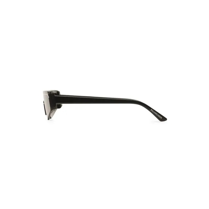 WomenMen Sunglasses Balenciaga Ski Rectangle Sunglasses In Black
