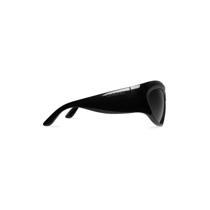 WomenMen Sunglasses Balenciaga Wrap Dframe Sunglasses In Black