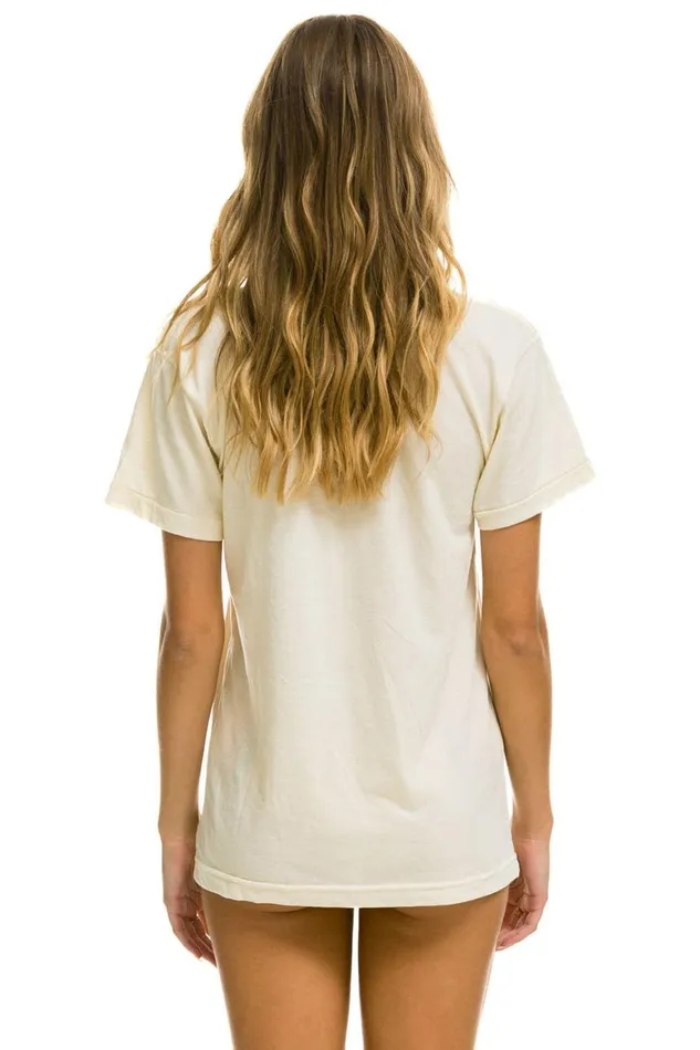 WomenMen Tees Aviator Nation Malibu Tee 8211 Vintage White
