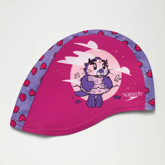 WomenMen Training Aids Speedo Infant Learn To Swim Aria Sea Otter Polyester Cap Pink