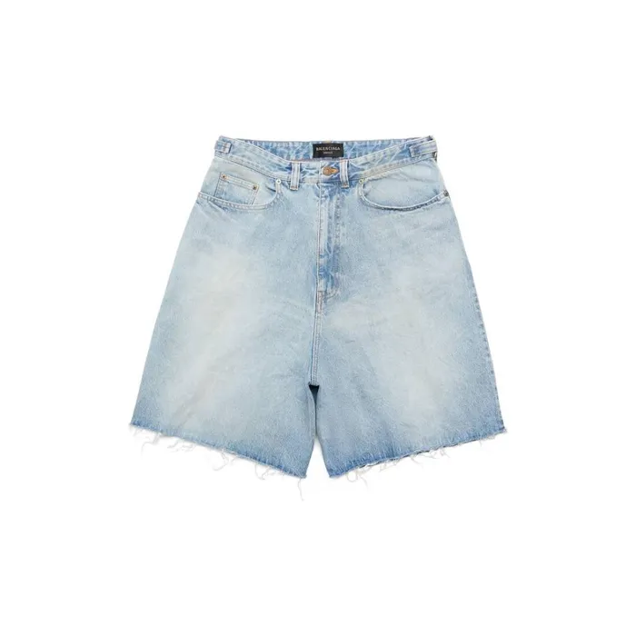 WomenMen Trousers Balenciaga Skater Shorts In Blue