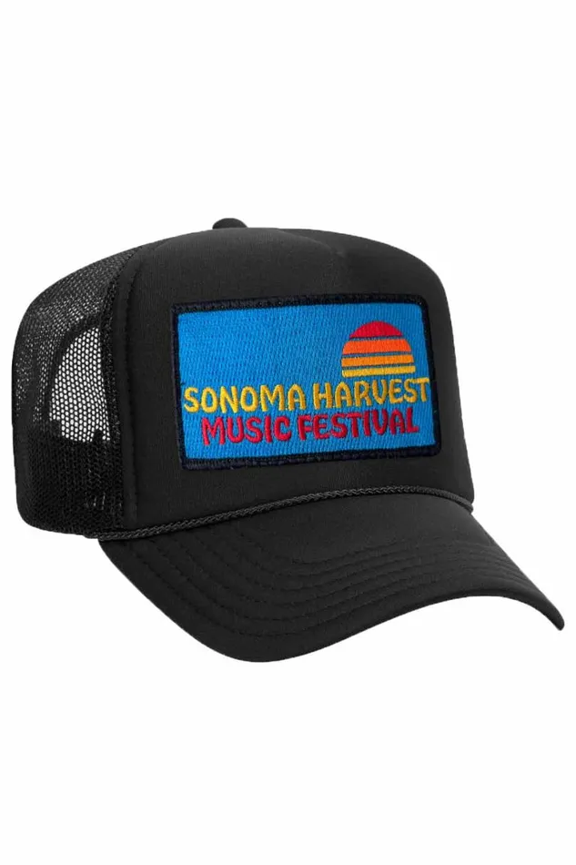 WomenMen Trucker Hats Aviator Nation Sonoma Harvest Vintage Low Rise Trucker Hat