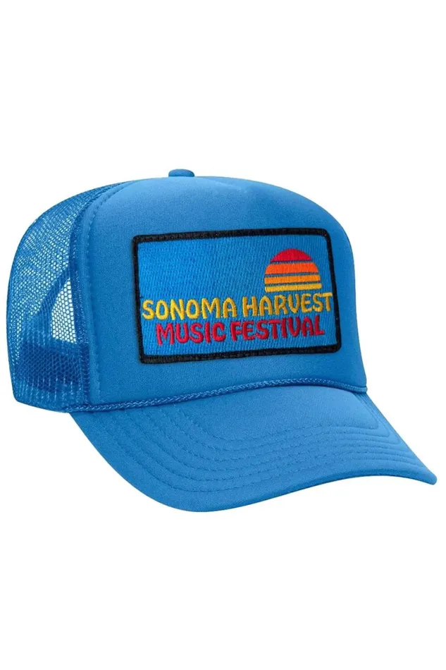 WomenMen Trucker Hats Aviator Nation Sonoma Harvest Vintage Low Rise Trucker Hat