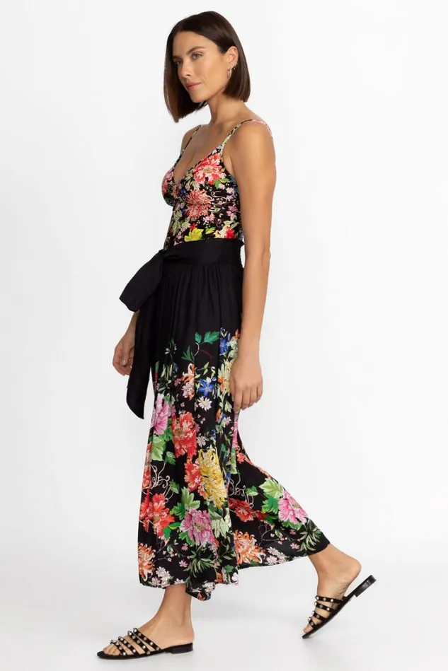 Women METALLI NOTTE PALAZZO CROPPED PANT Metalli Notte Johnny Was Swim and Resort Women METALLI NOTTE PALAZZO CROPPED PANT Metalli Notte Johnny Was Swim and Resort