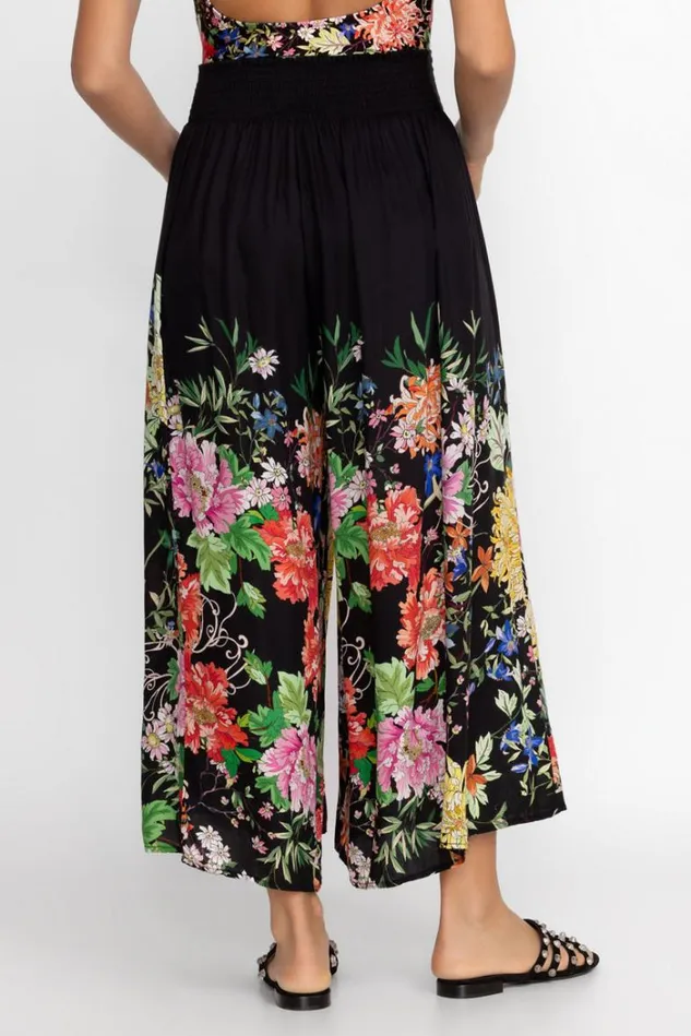 Women METALLI NOTTE PALAZZO CROPPED PANT Metalli Notte Johnny Was Swim and Resort Women METALLI NOTTE PALAZZO CROPPED PANT Metalli Notte Johnny Was Swim and Resort
