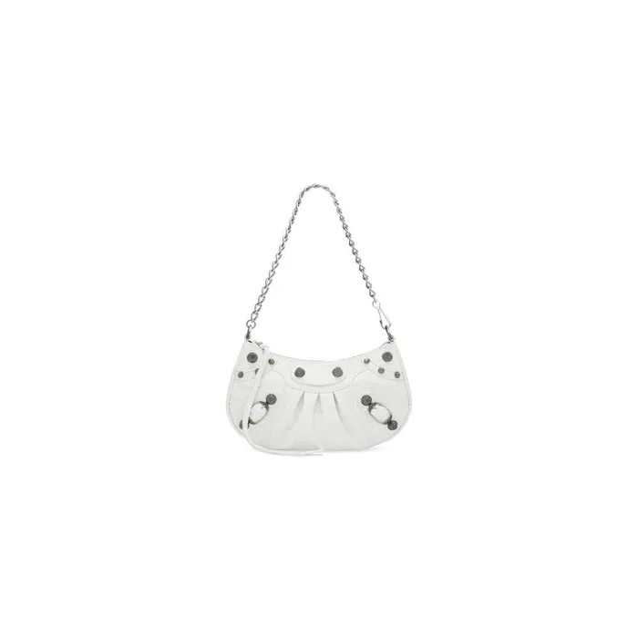 Women Mini Bags Balenciaga Le Cagole Mini Bag With Chain In Off White