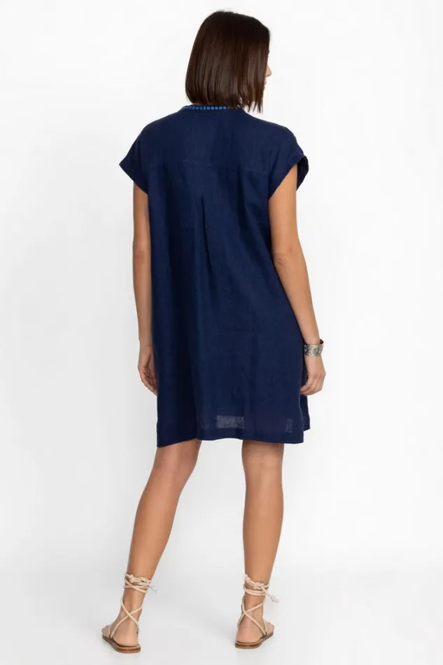 Women MISHTI DRESS Blue Night Johnny Was Dresses Women MISHTI DRESS Blue Night Johnny Was Dresses