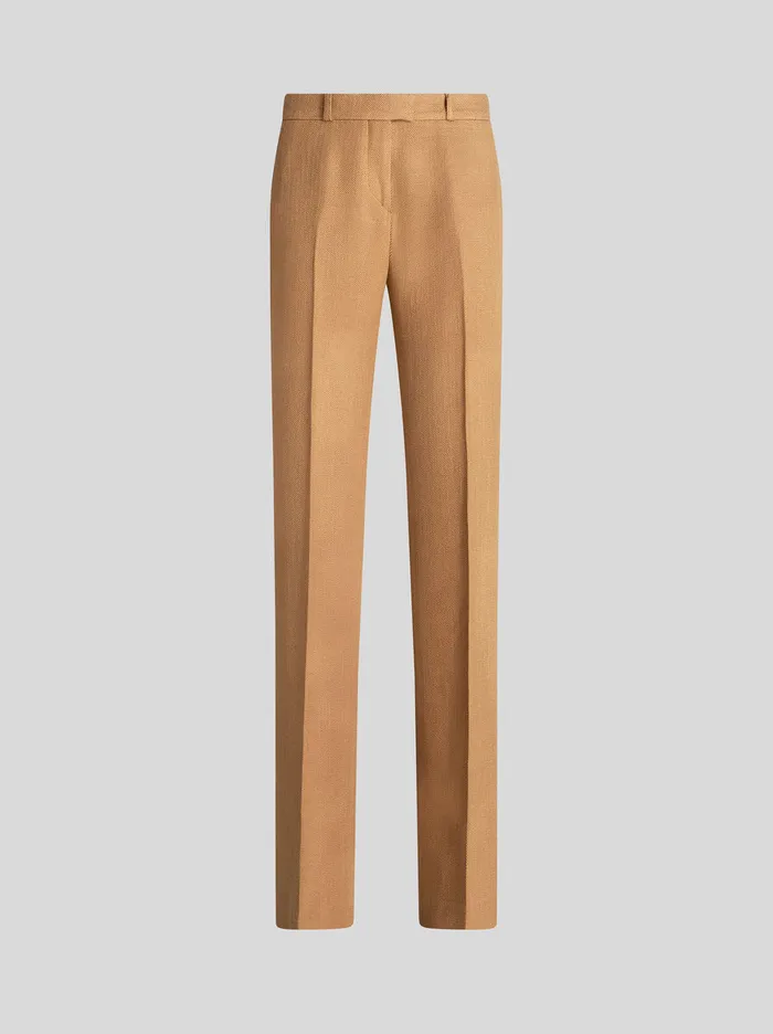 Women Mixed Wool Trousers Etro Trousers