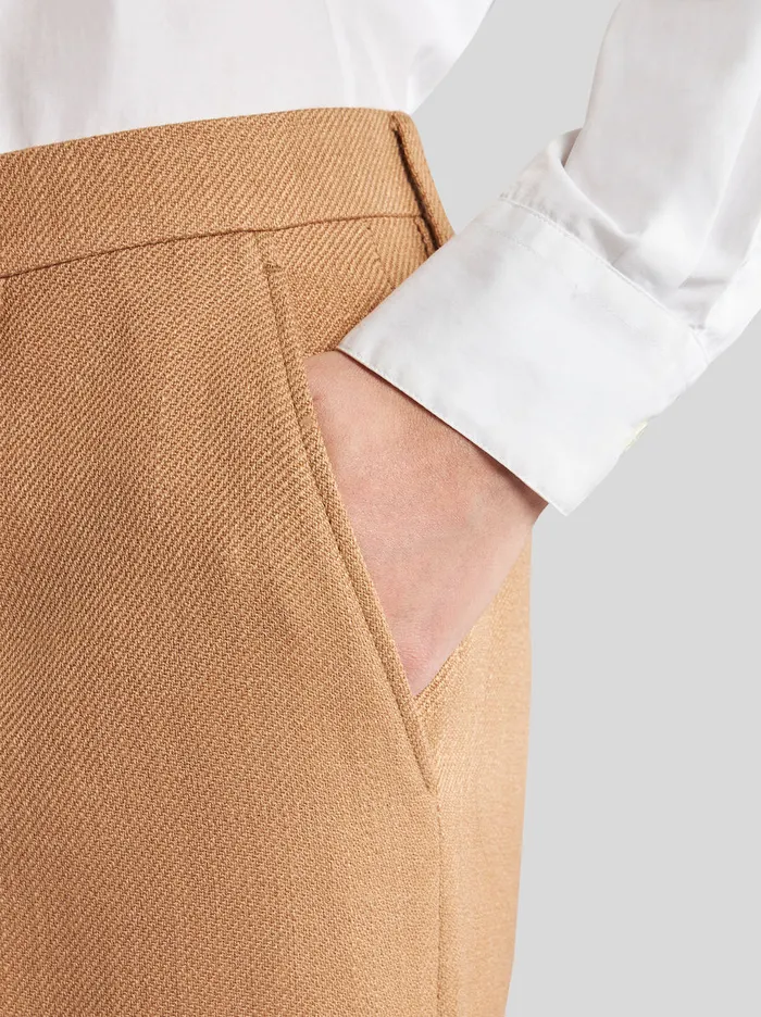 Women Mixed Wool Trousers Etro Trousers