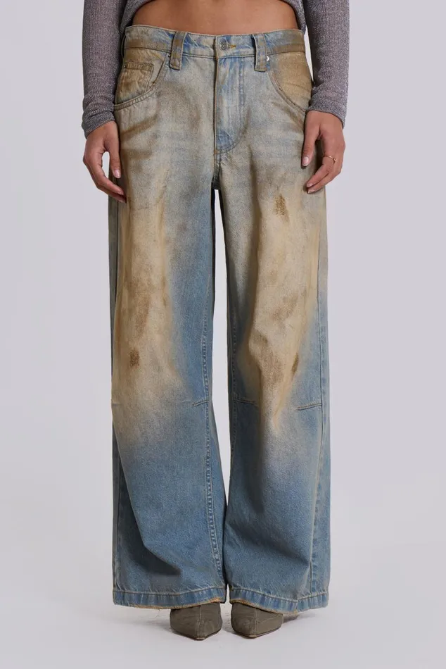 Women Mud Wash Colossus Jeans Jaded London Jeans