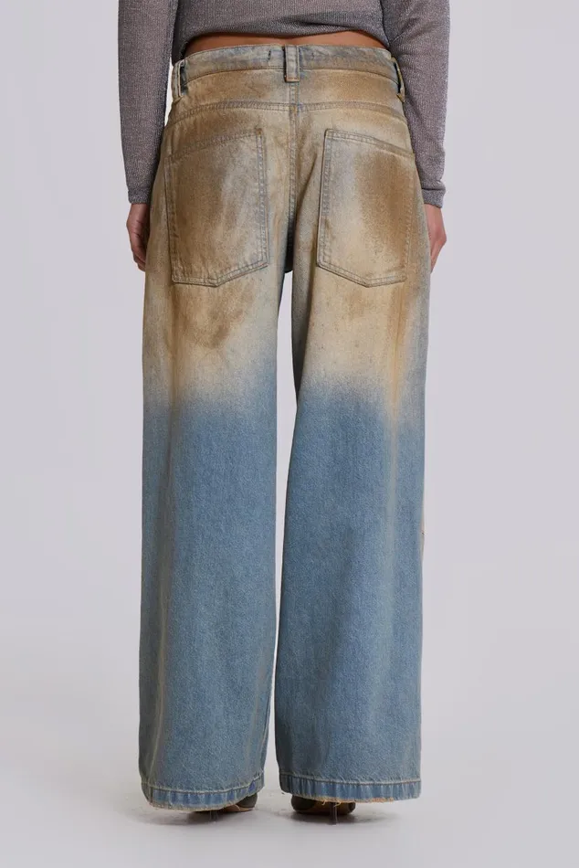 Women Mud Wash Colossus Jeans Jaded London Jeans