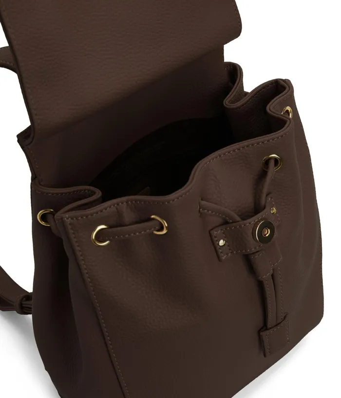 Women Mumbai Med Vegan Backpack 8211 Purity Chocolate Matt and Nat Backpacks