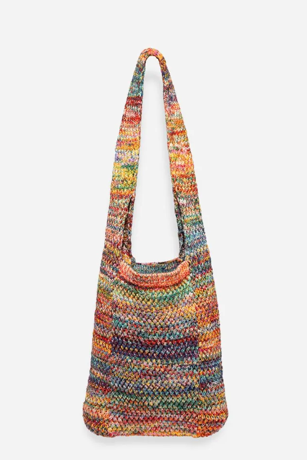 Women NAHAL CROCHET BAG Multi Johnny Was Handbags