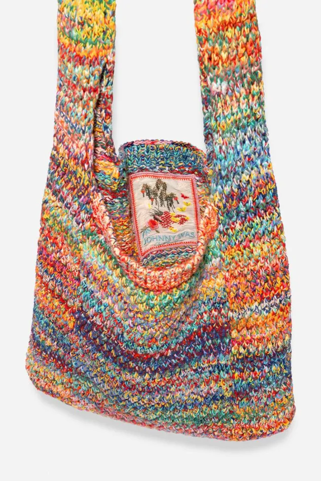 Women NAHAL CROCHET BAG Multi Johnny Was Handbags Women NAHAL CROCHET BAG Multi Johnny Was Handbags