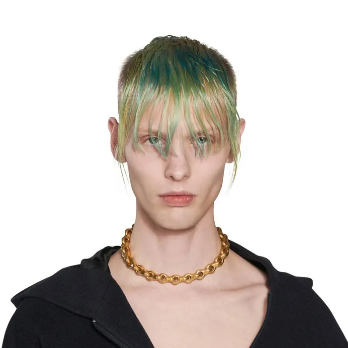 Women Necklaces Balenciaga Bold Necklace In Gold