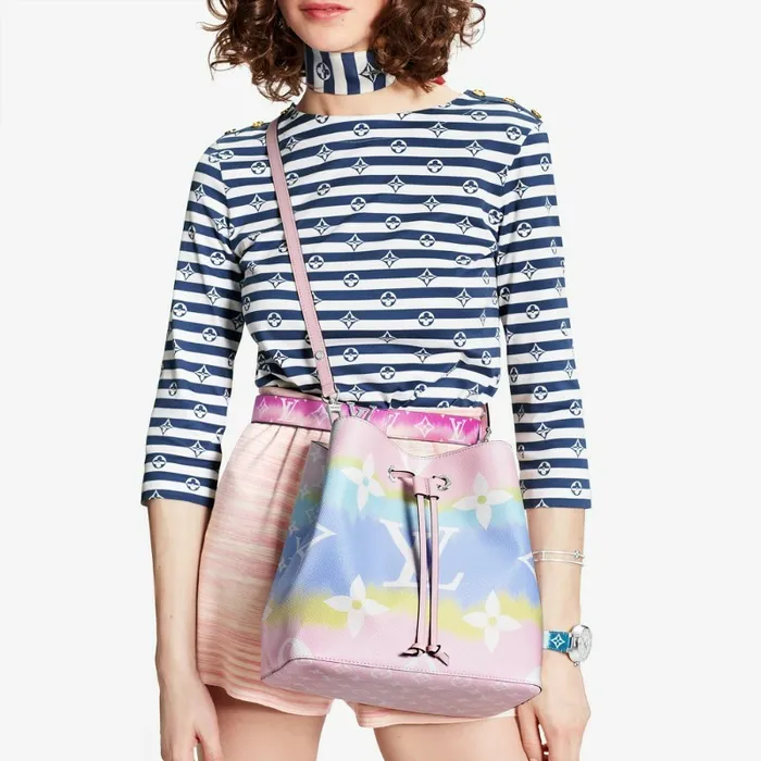 Women NeoNoe Bag Louis Vuitton Louis Vuitton M45124 Escale Nono MM 8211 Louis Vuitton Handbag Store