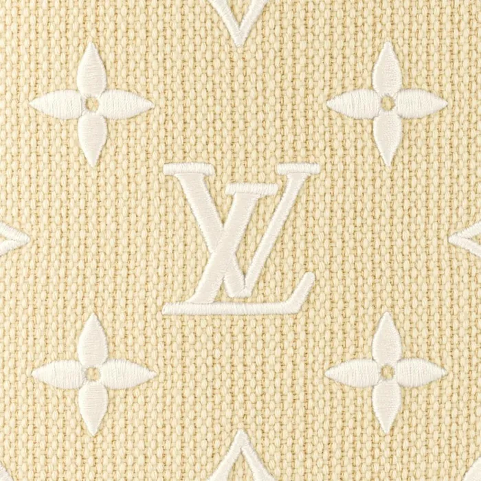 Women Neverfull Bag Louis Vuitton Louis Vuitton M22839 Neverfull MM Lotus Cotton White Beige 8211 Louis Vuitton Handbag Store