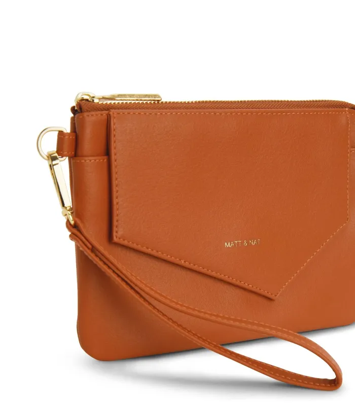 Women Nia Vegan Wristlet Wallet 8211 Arbor Ginger Matt and Nat Wallets