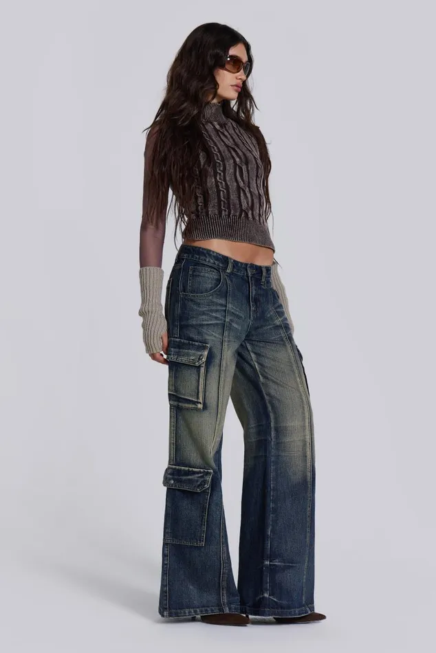 Women Nixa Knit Top Jaded London Knitwear