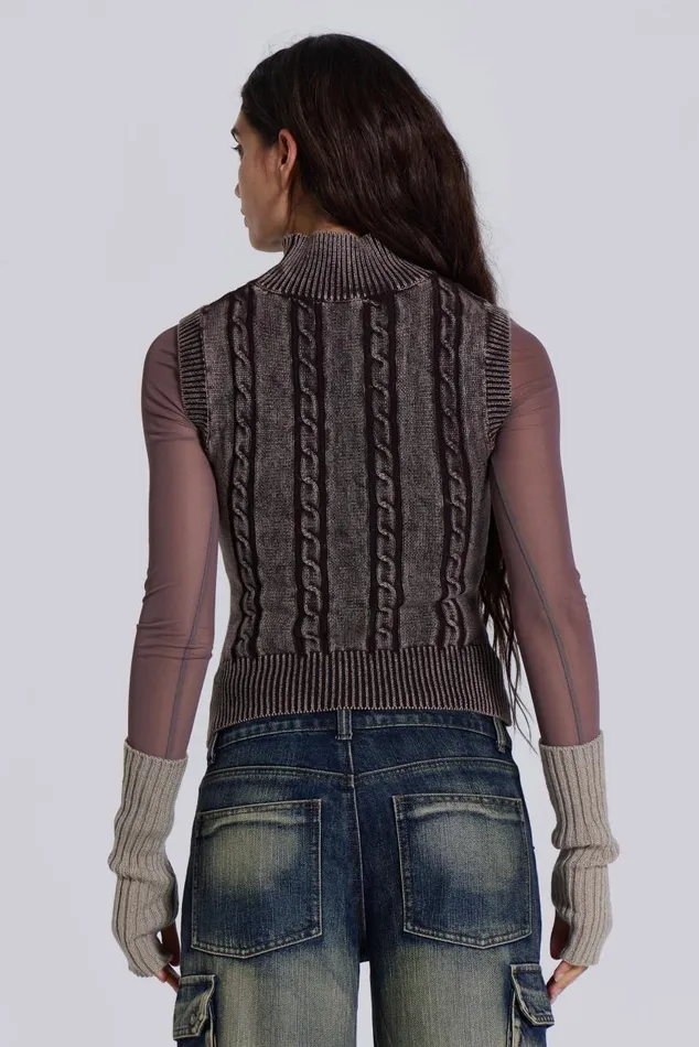 Women Nixa Knit Top Jaded London Knitwear