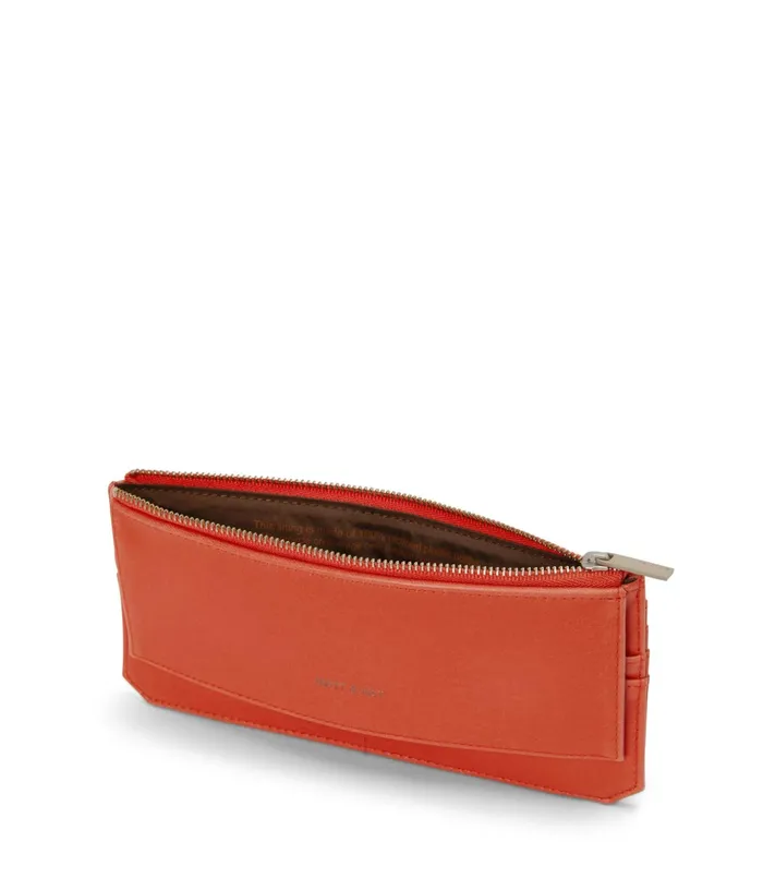Women Perla Vegan Flat Wallet 8211 Vintage Cardinal Matt and Nat Wallets