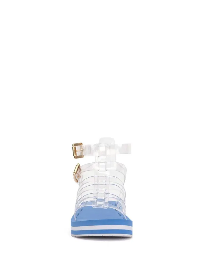 Women Platforms Jessica Simpson Bimala Sandal In Blue