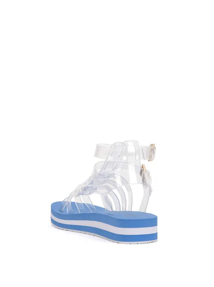 Women Platforms Jessica Simpson Bimala Sandal In Blue