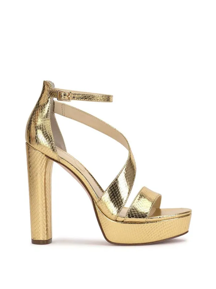 Women Platforms Jessica Simpson Iley Platform Sandal In Gold