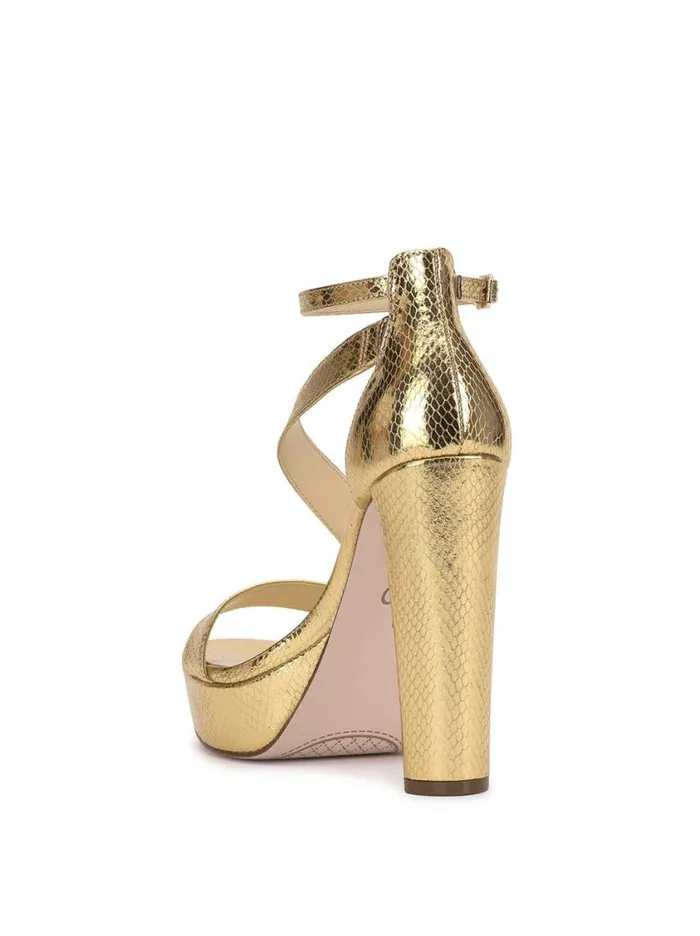 Women Platforms Jessica Simpson Iley Platform Sandal In Gold
