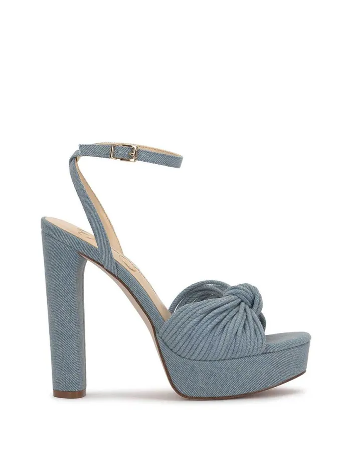 Women Platforms Jessica Simpson Immie Platform Sandal In Denim