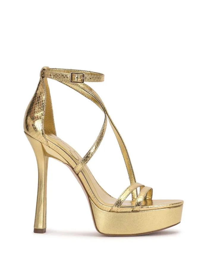Women Platforms Jessica Simpson Jewelria Platform Sandal In Gold