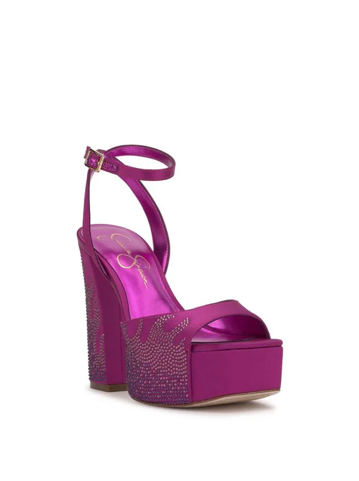 Women Platforms Jessica Simpson Lirio Platform Sandal In Mulberry