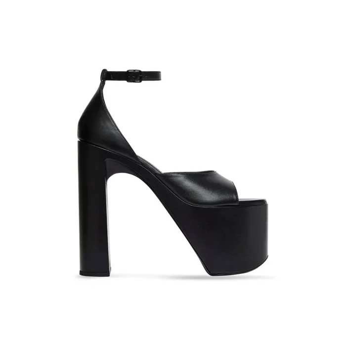 Women Pumps and Heels Balenciaga Camden 160mm Sandal In Black