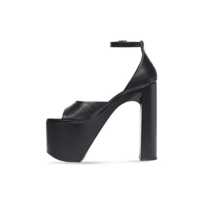 Women Pumps and Heels Balenciaga Camden 160mm Sandal In Black