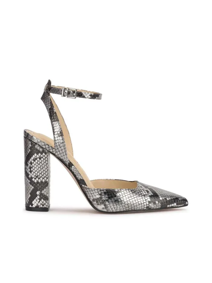 Women Pumps Jessica Simpson Nazela Pump On Chrome Snake