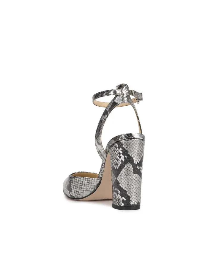 Women Pumps Jessica Simpson Nazela Pump On Chrome Snake