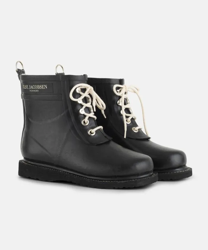 Women Rainboots Accessories Ilse Jacobsen Laces For Rub2 8211 Black Women Rainboots Accessories Ilse Jacobsen Laces For Rub2 8211 Black