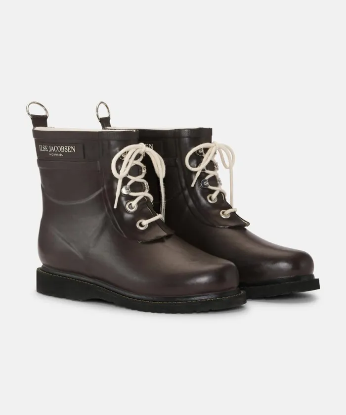 Women Rainboots Short Ilse Jacobsen Short Rubber Boots 8211 Ganache Women Rainboots Short Ilse Jacobsen Short Rubber Boots 8211 Ganache