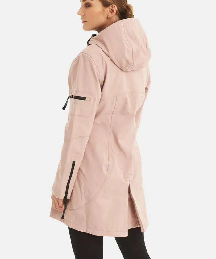 Women Raincoats Ilse Jacobsen Raincoat 8211 Adobe Rose