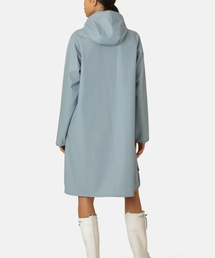 Women Raincoats Ilse Jacobsen Raincoat 8211 Blue Cloud Women Raincoats Ilse Jacobsen Raincoat 8211 Blue Cloud