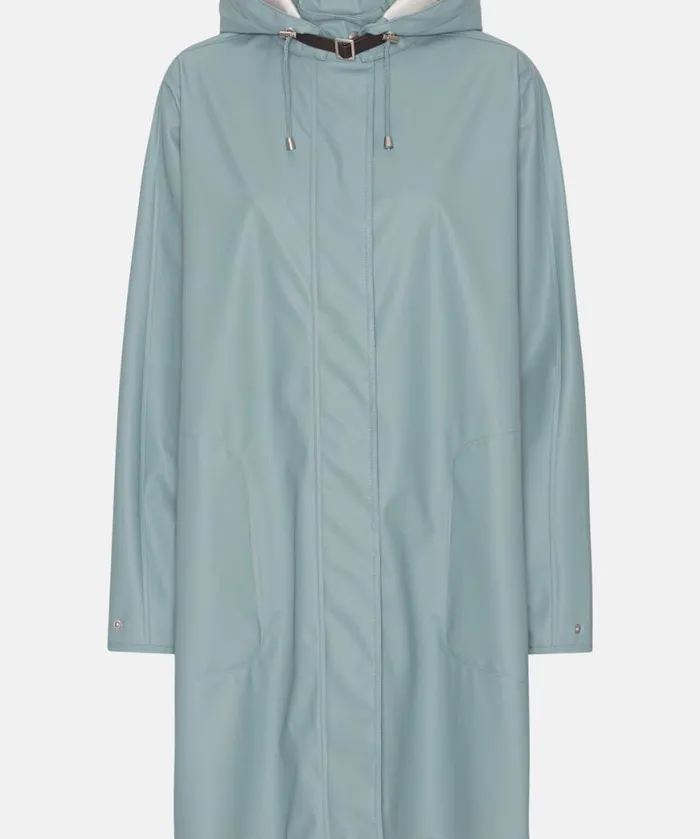 Women Raincoats Ilse Jacobsen Raincoat 8211 Blue Cloud Women Raincoats Ilse Jacobsen Raincoat 8211 Blue Cloud